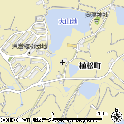 香川県高松市植松町166周辺の地図