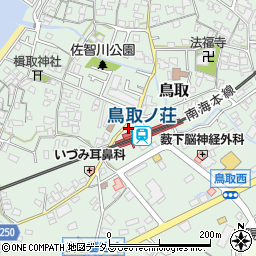泉南警察署鳥取の荘交番周辺の地図