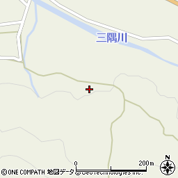 山口県長門市三隅上兎渡谷3779-1周辺の地図