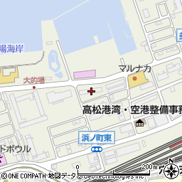 香川県高松市浜ノ町66-2周辺の地図