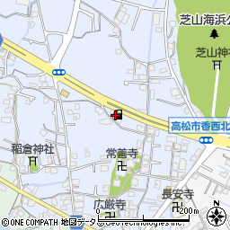 ＥＮＥＯＳ香西北ＳＳ周辺の地図