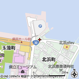 香川県高松市北浜町1周辺の地図