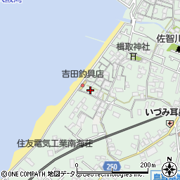 大阪府阪南市鳥取1033周辺の地図