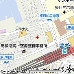 イヌイ株式会社　高松支店周辺の地図
