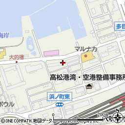 香川県高松市浜ノ町66周辺の地図