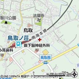 大阪府阪南市鳥取437周辺の地図