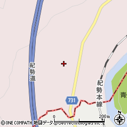 三重県大台町（多気郡）滝広周辺の地図