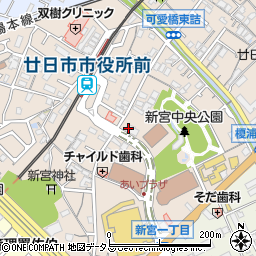 梶田公認会計士事務所周辺の地図