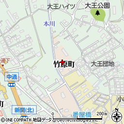 広島県竹原市竹原町3667周辺の地図