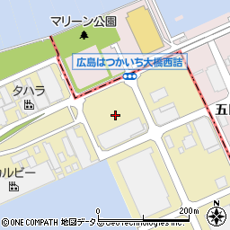 広島県廿日市市木材港北11周辺の地図