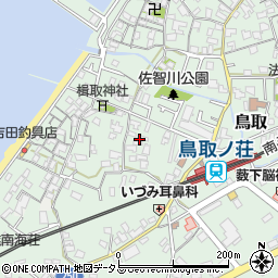 大阪府阪南市鳥取691周辺の地図