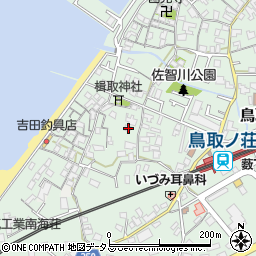 大阪府阪南市鳥取708周辺の地図