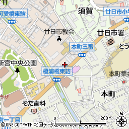 株式会社小倉ガラス店周辺の地図