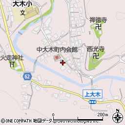 泉佐野大木簡易郵便局周辺の地図