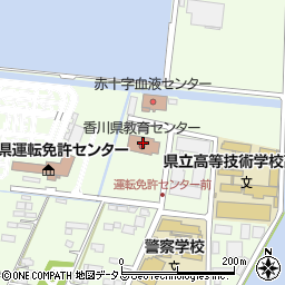 香川県教育ライブラリー周辺の地図