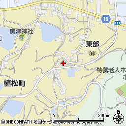 香川県高松市植松町435-1周辺の地図