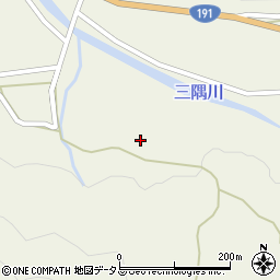 山口県長門市三隅上兎渡谷3793周辺の地図