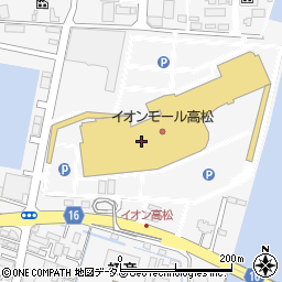 イオンモール高松　１Ｆイオン専門店街グランサックス周辺の地図