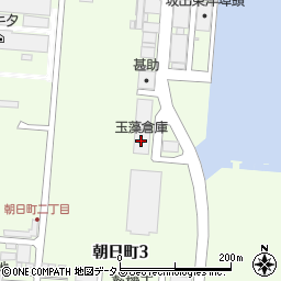 玉藻倉庫周辺の地図