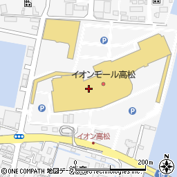 イオンモール高松１Ｆイオン専門店街モンベル周辺の地図