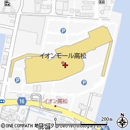 イオン高松店周辺の地図