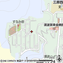 広島県三原市須波ハイツ4丁目周辺の地図