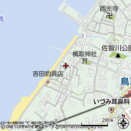大阪府阪南市鳥取1053周辺の地図