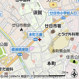 明治安田生命保険広島廿日市営業所周辺の地図