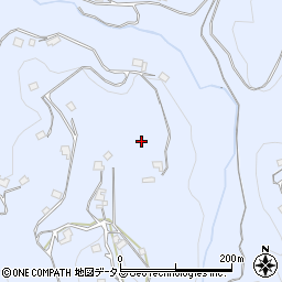 奈良県下市町（吉野郡）栃原周辺の地図