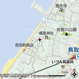 大阪府阪南市鳥取1061周辺の地図