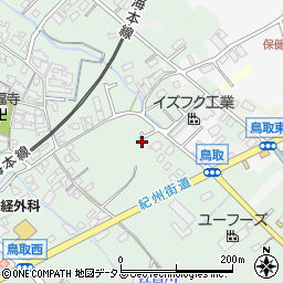 大阪府阪南市鳥取221周辺の地図