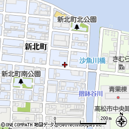 ニッポンレンタカー高松営業所周辺の地図