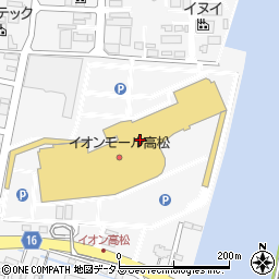 イオンモール高松１Ｆ　イオン専門店街ディアー周辺の地図
