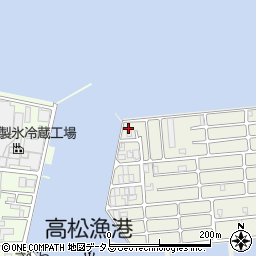 ジェイアール四国バス　高松支店周辺の地図