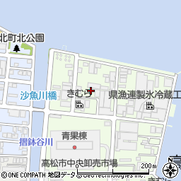 社会保険労務士香川合同事務所周辺の地図