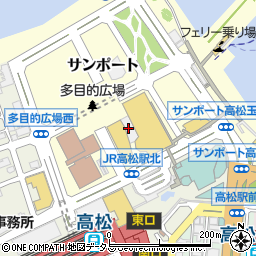 株式会社ニチイ学館高松支店　病院部門周辺の地図