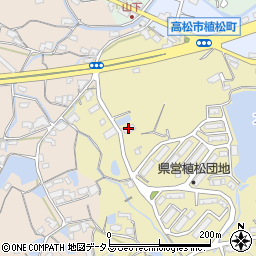 香川県高松市植松町245周辺の地図