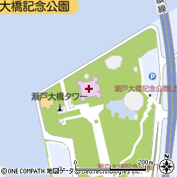 瀬戸大橋記念館周辺の地図