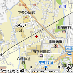 植田商事株式会社周辺の地図