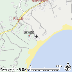 三重県志摩市阿児町安乗1433-3周辺の地図
