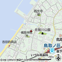 大阪府阪南市鳥取700周辺の地図