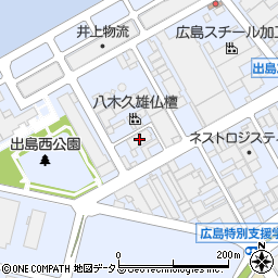 協伸アルミ工業出島倉庫周辺の地図