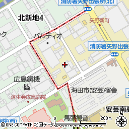 不二倉庫運輸株式会社東営業所周辺の地図