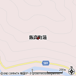 〒515-1618 三重県松阪市飯高町蓮の地図