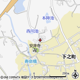奈良県五條市釜窪町412周辺の地図
