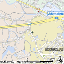 香川県高松市植松町238周辺の地図
