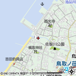 大阪府阪南市鳥取1610周辺の地図