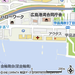 24/7 トゥエンティーフォーセブン coffee&roaster ujina周辺の地図