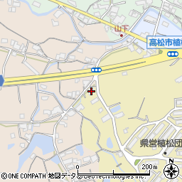 香川県高松市植松町251周辺の地図