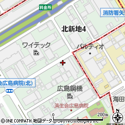 株式会社岡明運送周辺の地図